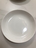 瓷侠客盘子菜盘家用白色骨瓷餐具碟子陶瓷餐盘套装骨碟饺子盘深盘饭盘 7英寸凉菜盘（4个装） 17.8cm 实拍图