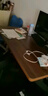 雅美乐电脑桌电竞桌 加厚实木芯电脑桌办公桌子学习书桌 简易写字工作台 实拍图