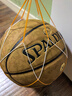 斯伯丁（SPALDING）篮球飞行员06十字型防尘吸湿皮料室内外通用7号成人青少年77-739Y 实拍图