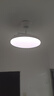 欧普（OPPLE）风扇灯吊扇灯24瓦LED照明低噪音餐厅卧室吊灯灯具包安装 冰风白 实拍图