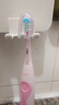 狮王（Lion）磁悬浮声波智能变频防水儿童电动牙刷 3-12岁梦幻粉牙刷*1+刷头*2 实拍图