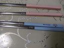 美厨（maxcook）316L不锈钢筷子 2双彩色卡通儿童学生分餐分色筷创意餐具MCK5295 实拍图