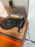 山水（SANSUI）黑胶唱片机 一体式复古留声机 蓝牙胶片唱机 怀旧客厅摆件 客厅音响 生日礼物 V15甜蜜蜜 实拍图