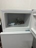 新飞冰箱小型租房用 一级能效冷 藏冷冻两用1-2人家用小冰箱 出租房双门电冰箱办公室两门 25年升级 76A128L一级能效【颜控款】白 实拍图