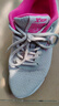 回力女鞋秋冬新款运动鞋女软底轻便鞋子休闲跑步鞋 白/紫加绒款 37 实拍图