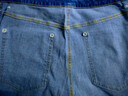 京东京造【四面高弹】牛仔裤男休闲裤子男直筒秋季莱卡衣服 中蓝32 实拍图