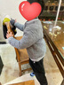 G.DUCKKIDS小黄鸭儿童内胆棉衣男童女童冬装内穿棉服套装中大童学生校服神器 粉色上衣 110 尺码4~5岁【100-110cm】 实拍图
