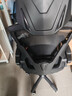 锦汐 电脑椅家用办公椅子靠背人体工学椅学习转椅老板座椅游戏电竞椅 【可后躺+踏脚+乳胶】黑框黑网 实拍图