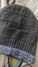 【JEEP制造商】帽子冬天针织毛线帽加绒加厚保暖防寒骑车女士棉帽 灰色单帽 松紧弹力 实拍图