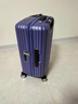 新秀丽（Samsonite）行李箱20英寸拉杆箱时尚竖条纹旅行箱包紫色GU9密码登机箱 实拍图