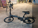 欧亚马 OYAMA折叠自行车20寸14速铝合金折叠车架男女款天际-500 全套禧玛诺14速双碟刹5年质保灰 实拍图