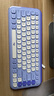 罗技（Logitech）POP ICON KEYS无线蓝牙键盘 AI轻音薄膜电脑办公键盘鼠标套装mac ipad键鼠套装泡泡键盘自定义85键 POP ICON KEYS 紫色 实拍图