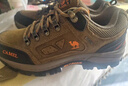 骆驼（CAMEL）男鞋户外休闲运动登山鞋防撞徒步鞋 A632026925H 深卡其/桔红 40 实拍图