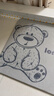 京东京造 硅藻泥地垫 卫生间浴室吸水防滑脚垫子 小熊60*39cm 实拍图