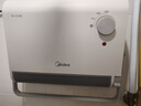 美的（Midea）【浴室新贵】暖风机浴室/台壁两用取暖器/石墨烯极速升温/节能小太阳抗菌过滤低噪音可移动HFS20XQ 实拍图