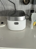 松下（Panasonic）【国家补贴20%】饭光光2.0电饭煲0涂层IH家用电饭锅3-4人无涂层不锈钢一级能效2.9升SR-HNS102-W 实拍图