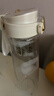 富光一键弹盖磁弹泡茶杯Tritan材质茶水分离杯塑料水杯子白色720ml 实拍图