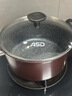 爱仕达（ASD）汤锅晶石不粘煮锅炫彩双耳小奶锅炖汤煮面锅24CM燃气电磁炉通用A7 实拍图