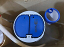 海立马桶水箱配件老式抽水坐便器厕所蹲坑ABS进水阀20-32cm通用SJ02蓝 实拍图