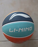 李宁（LI-NING）篮球儿童5号比赛室内外耐磨水泥地幼儿小学生青少年户外橡胶五号 实拍图
