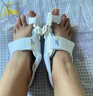 FITJOY医用脚趾矫正器拇外翻分趾器大拇指纠正大脚趾头脚骨突出成人儿童 【一双装】角度可调节+赠日用硅胶+日夜套装 M（33-38鞋码可穿) 实拍图