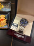 浪琴（LONGINES）瑞士手表 康卡斯潜水系列 机械钢带男表L38414966 实拍图