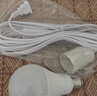 欧普照明（OPPLE）LED球泡E27螺口灯泡商用大功率光源【12w-超白光6500K】1只装+二插5米灯线 实拍图
