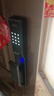 BECK人脸指纹锁家用智能门锁防盗密码锁智能锁入户门电子锁猫眼V6P 实拍图