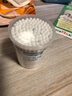 稳健出行医用棉签双头掏耳鼻清洁化妆脱脂棉棉棒白色7.5cm100支/桶 实拍图
