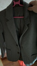 杉杉羊毛西服男青年工装商务职业单西纯色外套春秋季毛呢西装男上衣 实拍图