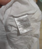 唐狮男女童短袖T恤100%纯棉夏装上衣白t 多色可选 白色 140 实拍图