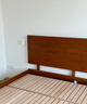 MUU实木床小户型小居床极简风次卧主卧家具单人床双人床1.8米x2米 实拍图