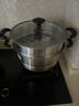爱仕达（ASD）蒸锅双层不锈钢蒸锅 家用炖蒸煮一体汤锅 28CM大容量蒸笼QVL1528 实拍图