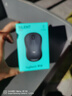 罗技（Logitech）M221 轻音鼠标 无线鼠标 办公鼠标 对称鼠标 带无线微型接收器 雾霭蓝 实拍图