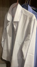 帝宾泽大码白衬衫男长袖商务休闲胖子加肥加大宽松棉质通勤西装衬衣男 实拍图