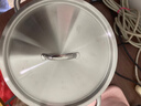 菲仕乐 凡睦系列24厘米钢盖双柄汤锅(带屉)不锈钢双层蒸锅 实拍图