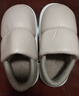 优调棉拖鞋女加绒保暖居家室内静音防滑外穿包跟棉鞋男冬 白色 35-36 实拍图