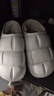 她享棉拖鞋男女居家用室内EVA防水包跟保暖棉鞋 TQ978 实拍图
