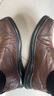 意尔康皮鞋男软底舒适商务休闲鞋春秋圆头系带新款 53429W 棕色 42 实拍图