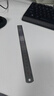 得力（deli）不锈钢直尺刻度尺公制刻度直尺绘图钢尺木工尺子测量尺100cm 实拍图