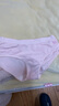 猫人【医护级首次免洗】女士内裤女纯棉抑菌中腰无痕大码少女三角裤 实拍图