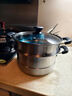 美厨（maxcook）不锈钢蒸锅  26CM二层复底 燃气炉电磁炉通用 实拍图