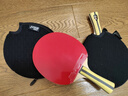 红双喜（DHS）四星H4002横拍对拍乒乓球拍对拍狂飚3经典含乒乓球 实拍图