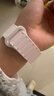 Apple/苹果 Watch Series 10 智能手表GPS款42毫米玫瑰金色铝金属表壳淡桃粉色运动型表带M/L MX1V3CH/B 实拍图