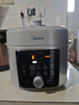 美的（Midea）沸腾浓香双模式小飞侠电压力锅0氟0涂层双胆高压锅5L智能预约家用煲汤4-6人煮饭煲E5825N国家补贴 实拍图