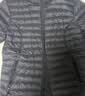 迪卡侬（DECATHLON）短款羽绒服轻薄薄外套户外运动保暖内胆排骨羽绒服TREK100 女款-百搭黑-立领 S 实拍图