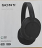 索尼（SONY）WH-CH720N 无线降噪立体声耳机 黑色 双11 购物推荐 实拍图