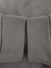 杉杉【羊毛+桑蚕丝】POLO衫长袖T恤男士春秋打底衫 岩壳绿M170/88A 实拍图