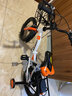 永久（FOREVER）儿童自行车男女款小孩单车可折叠脚踏车4-6-8-10岁辅助轮14寸橙色 实拍图