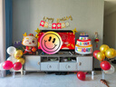 多美忆一周岁抓周生日布置周岁抓周道具全套男女龙宝宝气球投屏场景布置 实拍图